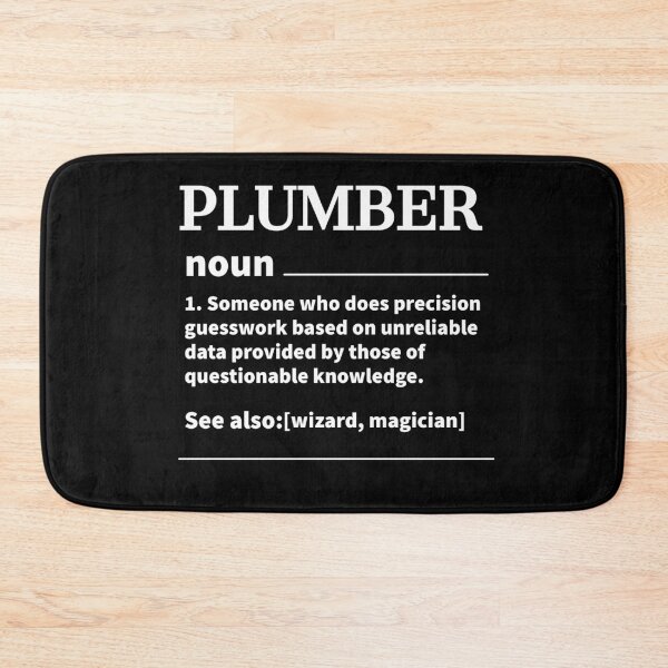 Item preview, Plumber Definition Plumbers Gift designed and sold by Luna1Shop.