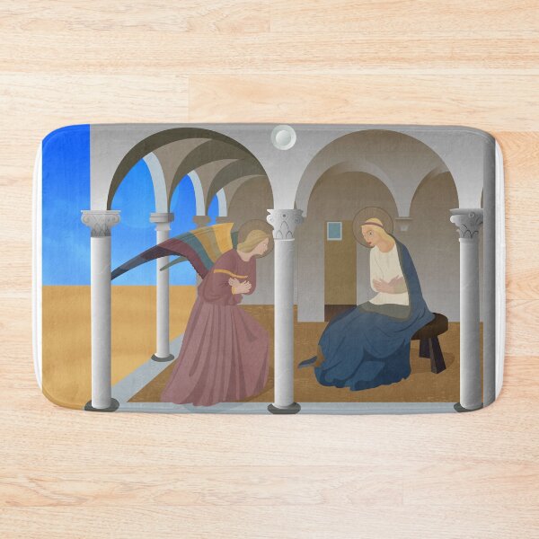 Item preview, Annunciation by Fra Angelico - illlustration designed and sold by MAS Graphic Design.