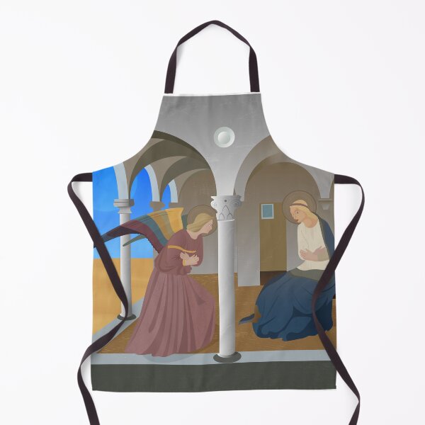 Item preview, Annunciation by Fra Angelico - illlustration designed and sold by MAS Graphic Design.