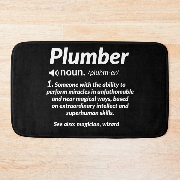 Item preview, Plumber Definition Plumbers designed and sold by Luna1Shop.