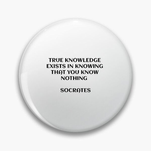 Item preview, True knowledge exists in knowing that you know nothing - Socrates designed and sold by Inspirationmotivation.