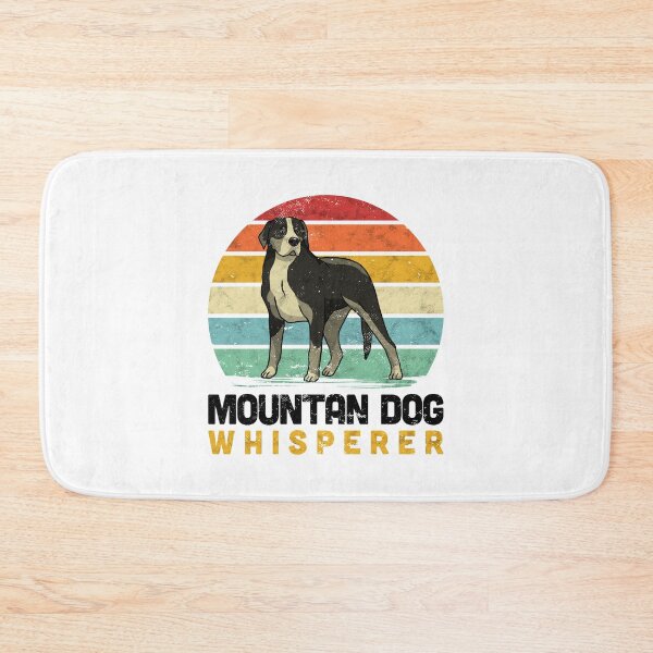 Item preview, Swiss Mountain Dog Whisperer Mountain Dog Saying designed and sold by madgrfx.