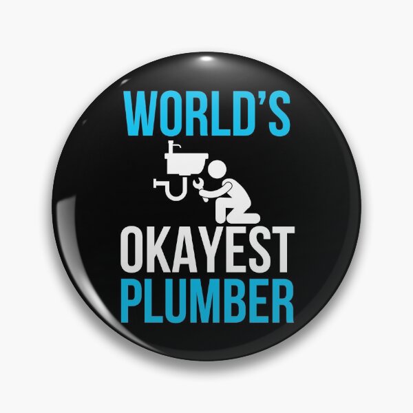 Item preview, Worlds Okayest Plumber designed and sold by Luna1Shop.