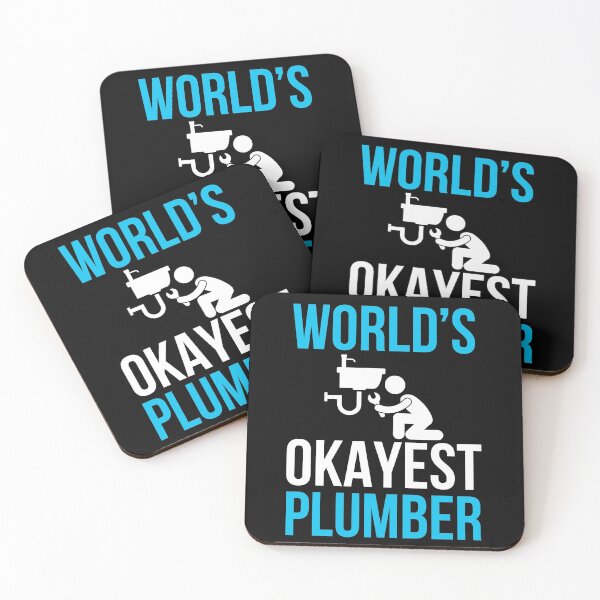 Item preview, Worlds Okayest Plumber designed and sold by Luna1Shop.