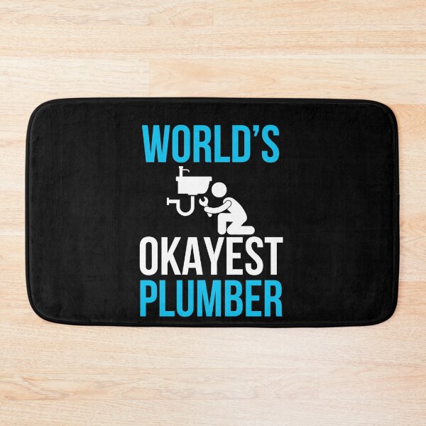 Item preview, Worlds Okayest Plumber designed and sold by Luna1Shop.