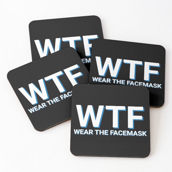 Item preview, WTF Wear The Facemask Pandemic designed and sold by Sour Soul.