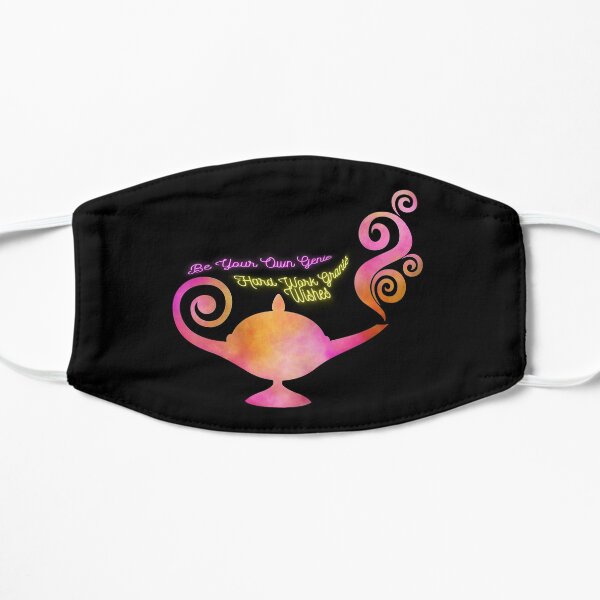 Be Your Own Genie - Hard Work Grants Wishes Flat Mask