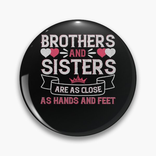 Item preview, Brothers and Sisters Sayings Gift Idea designed and sold by dm4design.
