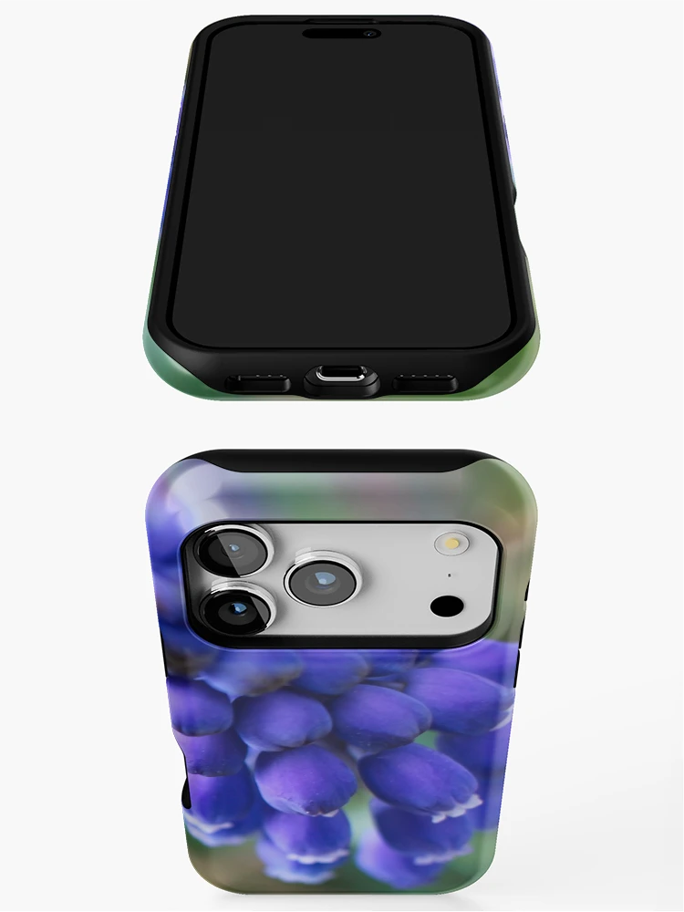 Thumbnail 3 of 4, iPhone Case, Violet Ruffles designed and sold by Middy's Art.