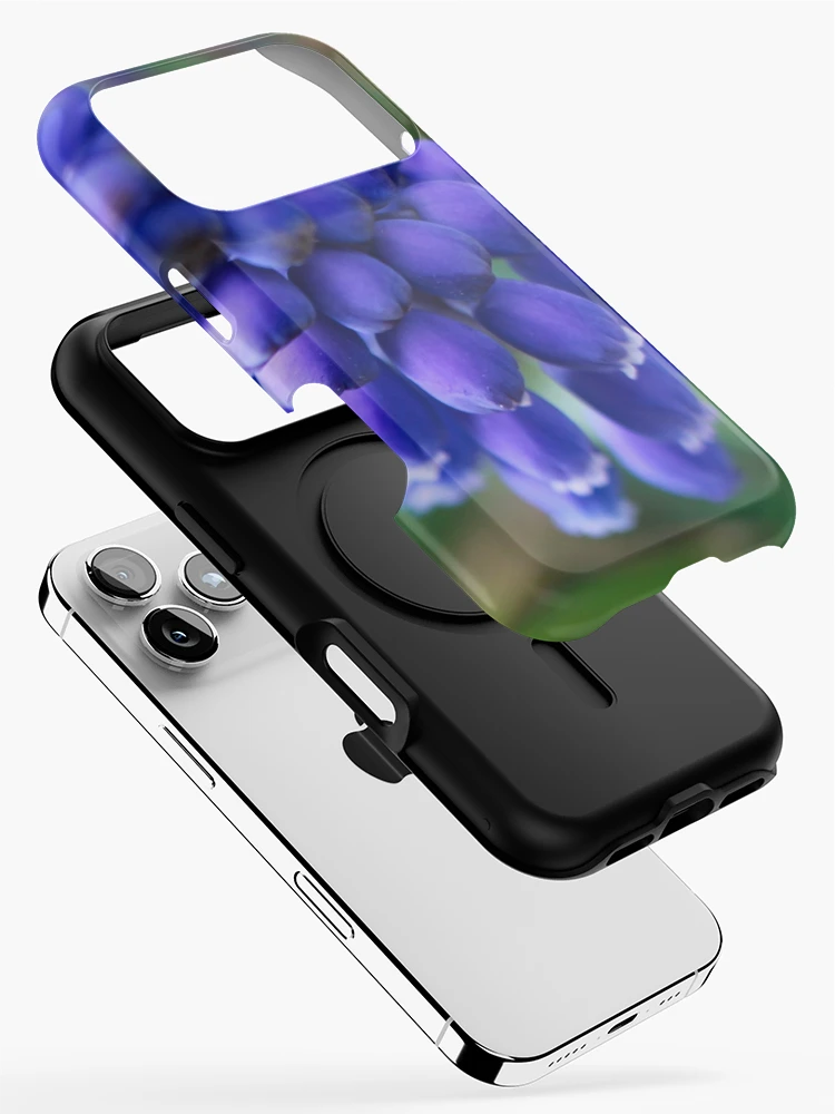 Thumbnail 2 of 4, iPhone Case, Violet Ruffles designed and sold by Middy's Art.