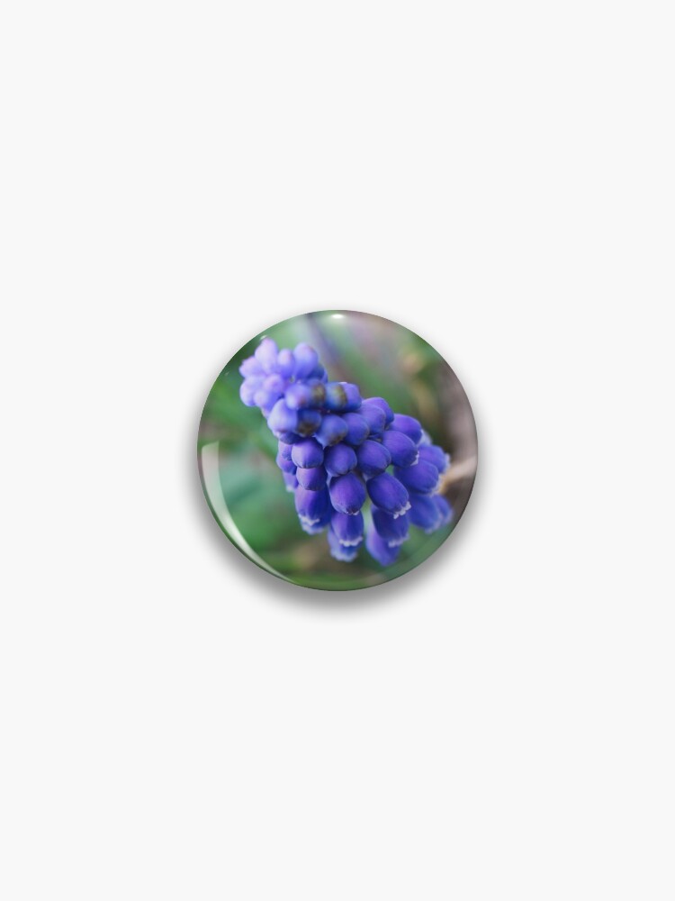Thumbnail 1 of 3, Pin, Violet Ruffles designed and sold by MidnightRose77.