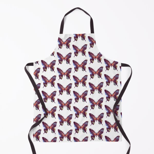 Aperçu de l'œuvre Colourful Butterflys inside butterfly créée et vendue par Patternsonly.