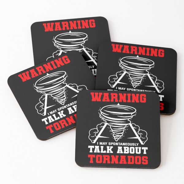 Item preview, Warning I May Spontaneously Talk About Tornados Hunter Gift designed and sold by Sashakis.