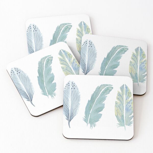 Item preview, blue feathers designed and sold by LiliDN.