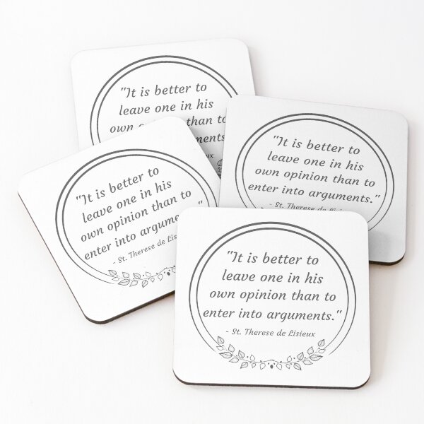 Item preview, Saint Therese de Lisieux Quote - St. Therese Saying designed and sold by molamode.
