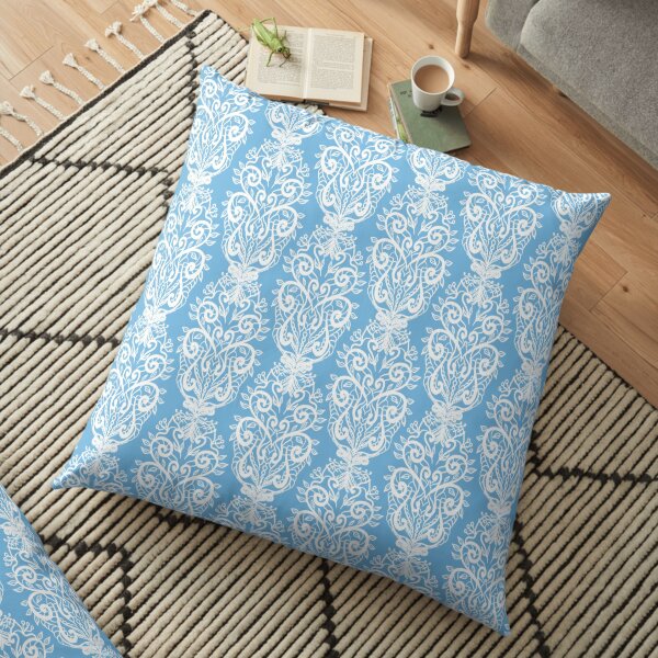 Handmade Crochet Style Floor Pillow