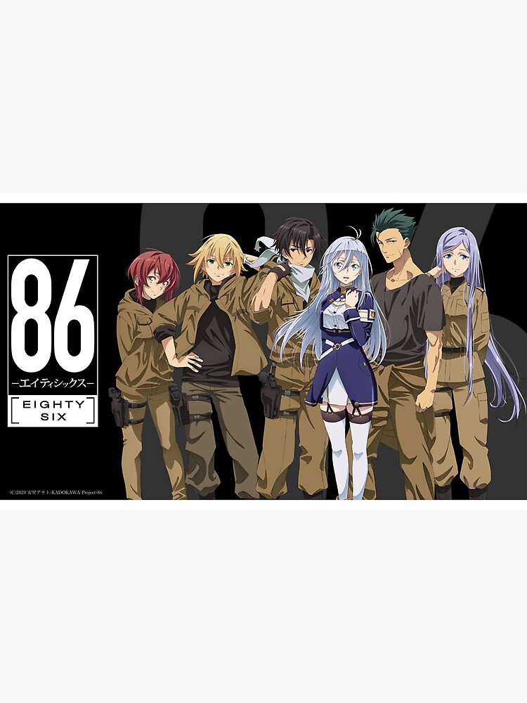 "86 anime visual" Photographic Print by snailhunter66 | Redbubble