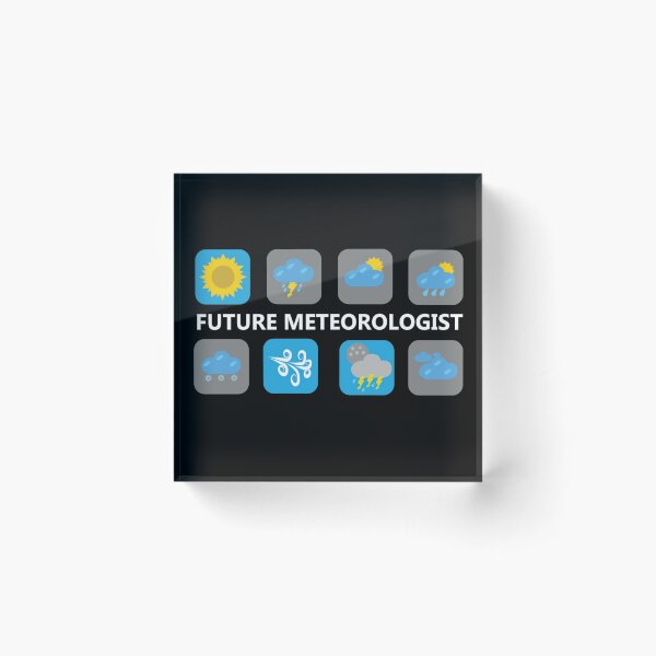 Item preview, Weather Forecast Icons Future Meteorologist designed and sold by Sashakis.