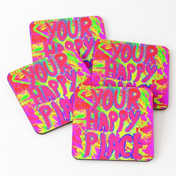 Item preview, YOUR HAPPY PLACE, Painting, under UV light designed and sold by Andrew Morrell.