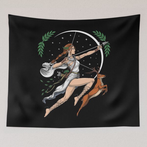 Item preview, Greek Goddess Artemis designed and sold by underheaven.