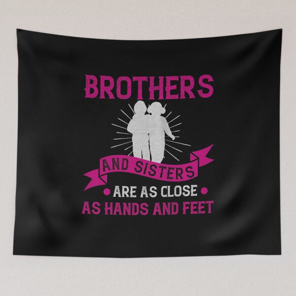 Item preview, Brothers and Sisters Sayings Gift Idea designed and sold by dm4design.