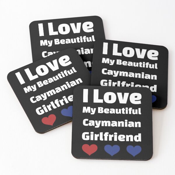Item preview, I Love My Beautiful Caymanian Girlfriend - Cayman Islands Girlfriend designed and sold by DiceNLDesigns.