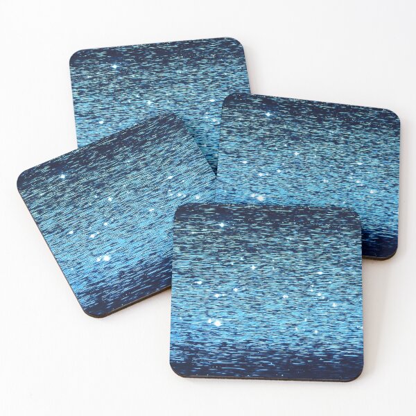 Item preview, Midnight Blue Sea Sparkle designed and sold by KirstyNadineArt.