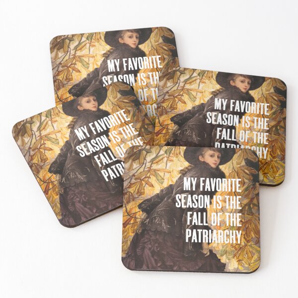 Item preview, My Favorite Season Is The Fall Of The Patriarchy, Feminist designed and sold by OhFineArt.