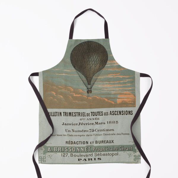Item preview, Le Ballon, Vintage Hot Air Balloon ad designed and sold by LeAllureVintage.