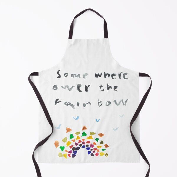 Item preview, Over the rainbow watercolor good vibe art designed and sold by Pragonette.