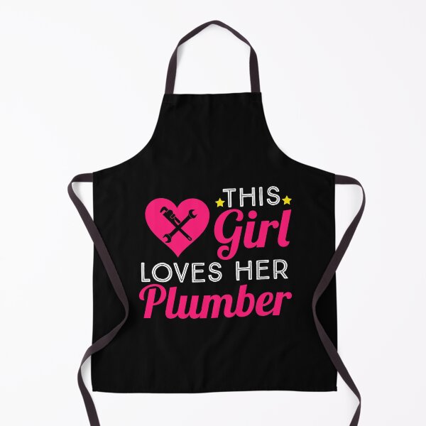Item preview, This Girl Loves her Plumber designed and sold by Luna1Shop.