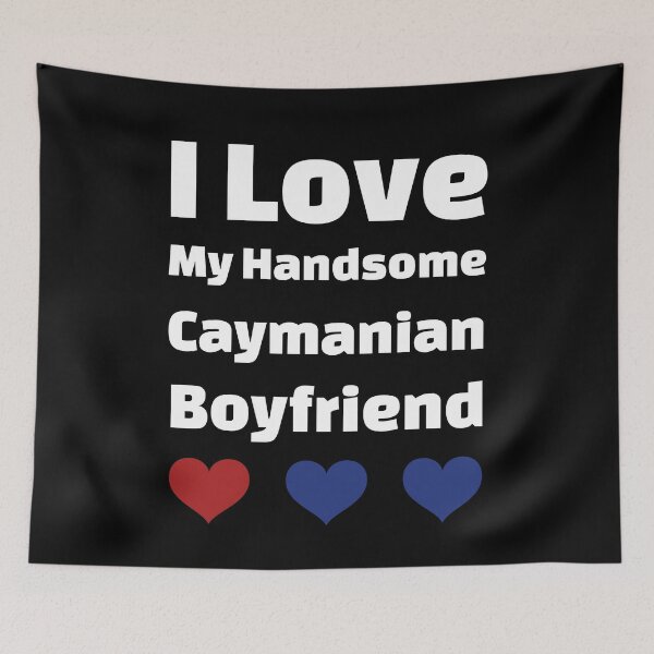 Item preview, I Love My Handsome Caymanian Boyfriend - Cayman Islands Boyfriend designed and sold by DiceNLDesigns.