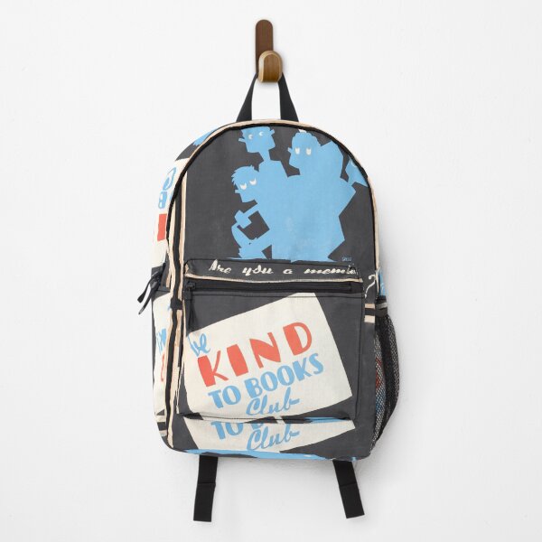 Item preview, Vintage Poster Reminding Us to Be Kind to Books designed and sold by TheMurphyGirl.