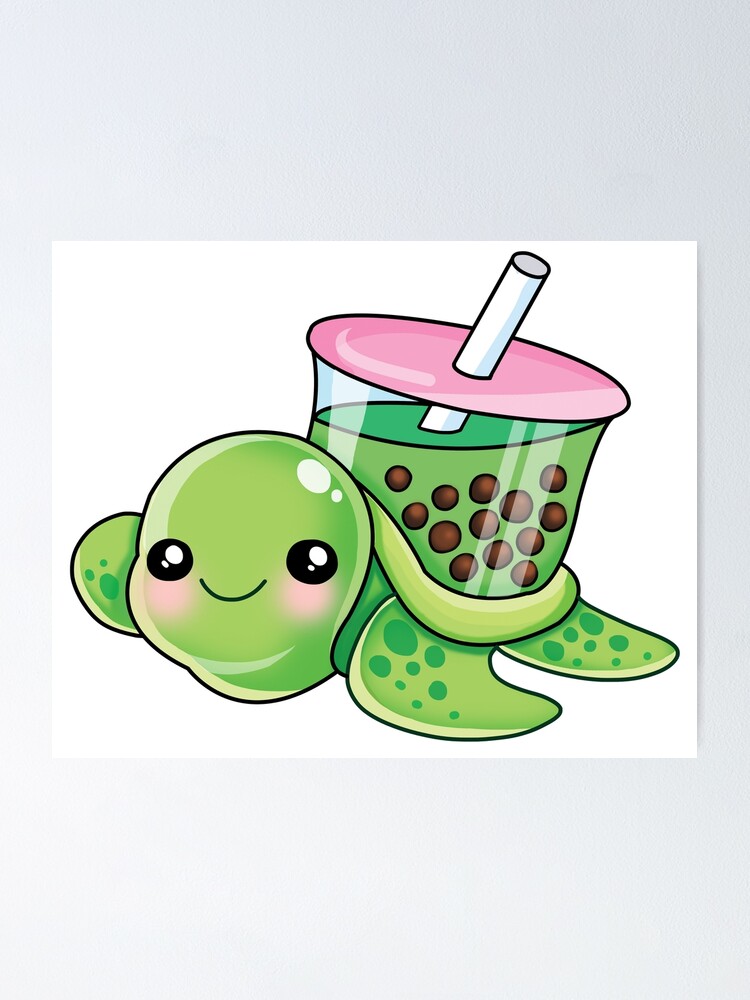 Colorful Cartoon Turtle Glass Straws Reusable Milk Drink - Temu