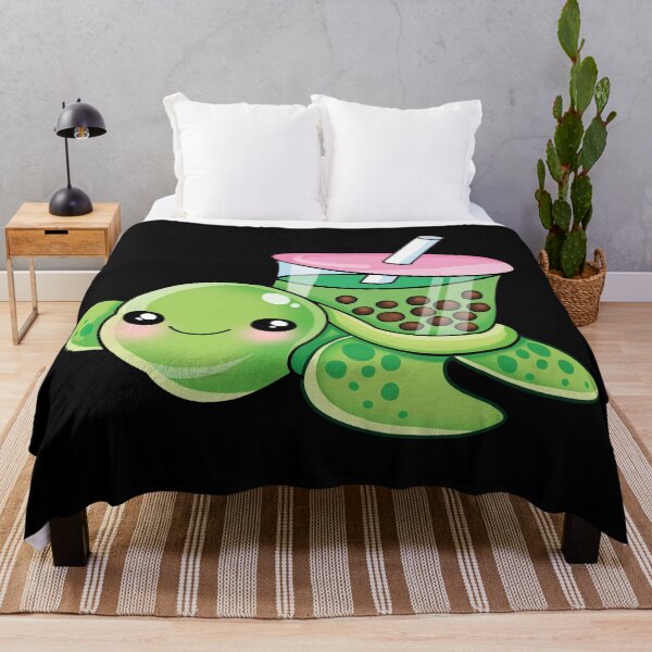 Item preview, Boba Turtle  designed and sold by SuperrSunday.