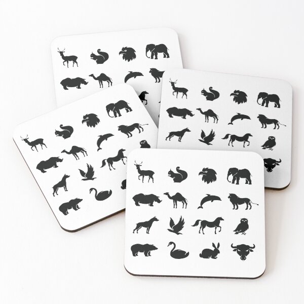 Item preview, a set of wild and domestic animals designed and sold by kikinafashion.