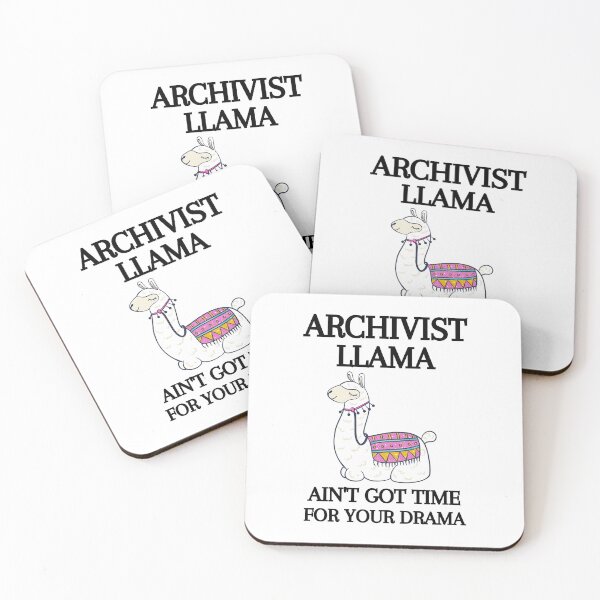 Item preview, Archivist Funny Gift - Archivist Llama Lover designed and sold by Yay Design.