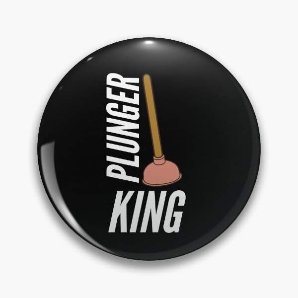 Item preview, Plunger King Funny Plumber Gift designed and sold by Luna1Shop.