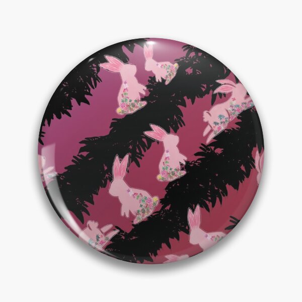 Item preview, Pink Running Bunnies Pattern Variations designed and sold by Wildlife Apparels Inc..