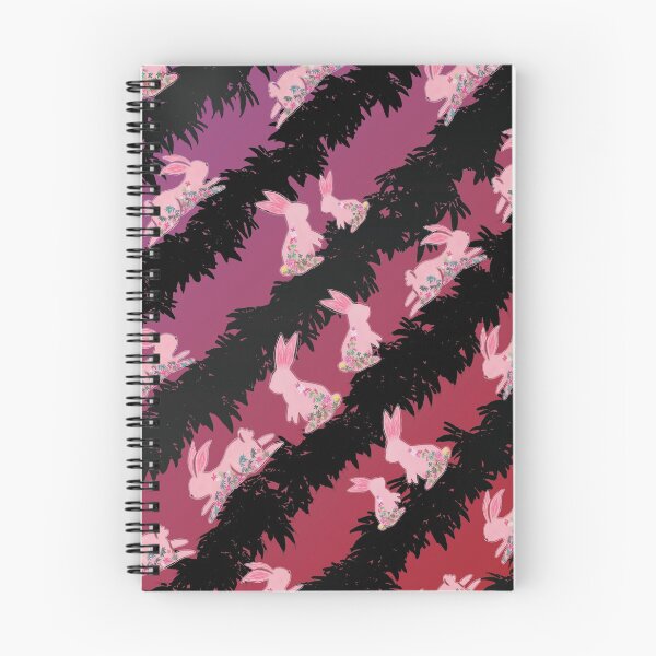 Item preview, Pink Running Bunnies Pattern Variations designed and sold by Wildlife Apparels Inc..