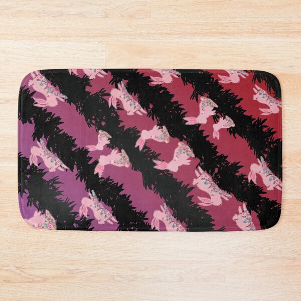 Item preview, Pink Running Bunnies Pattern Variations designed and sold by Wildlife Apparels Inc..