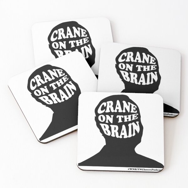 Item preview, Crane On The Brain - Frasier Crane silhouette designed and sold by WNKYNCheersPod.