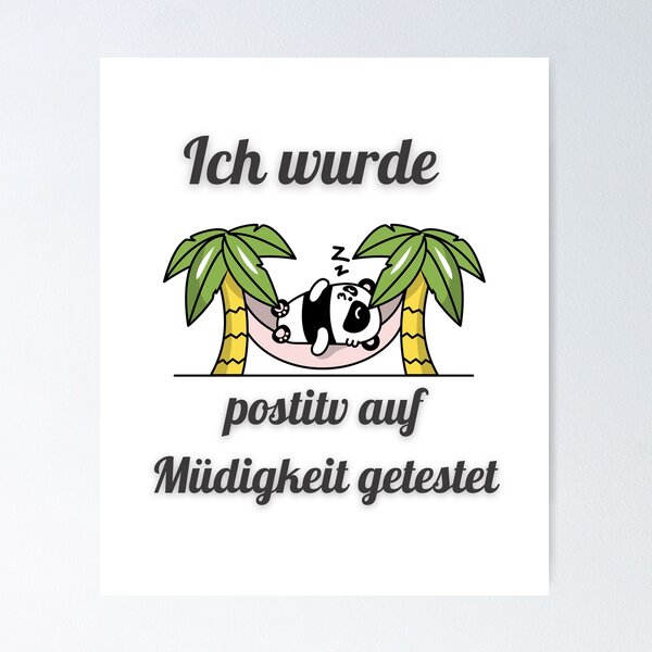 Artikel-Vorschau von Ich wurde positiv auf genommen gekauft. Schlafender Panda, designt und verkauft von Aedrikan.