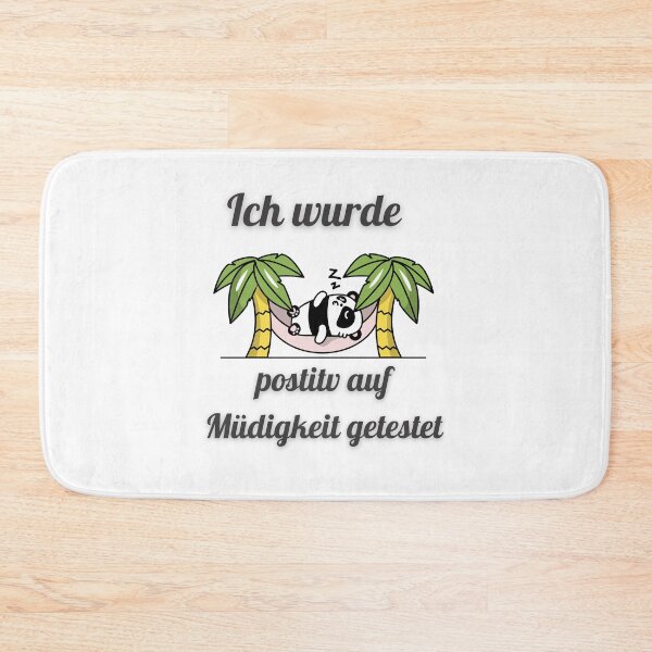 Item preview, Ich wurde positiv auf Müdigkeit getestet. Schlafender Panda designed and sold by Aedrikan.
