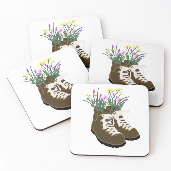 Item preview, Hiking and flowers  designed and sold by MrsFishDesigns.
