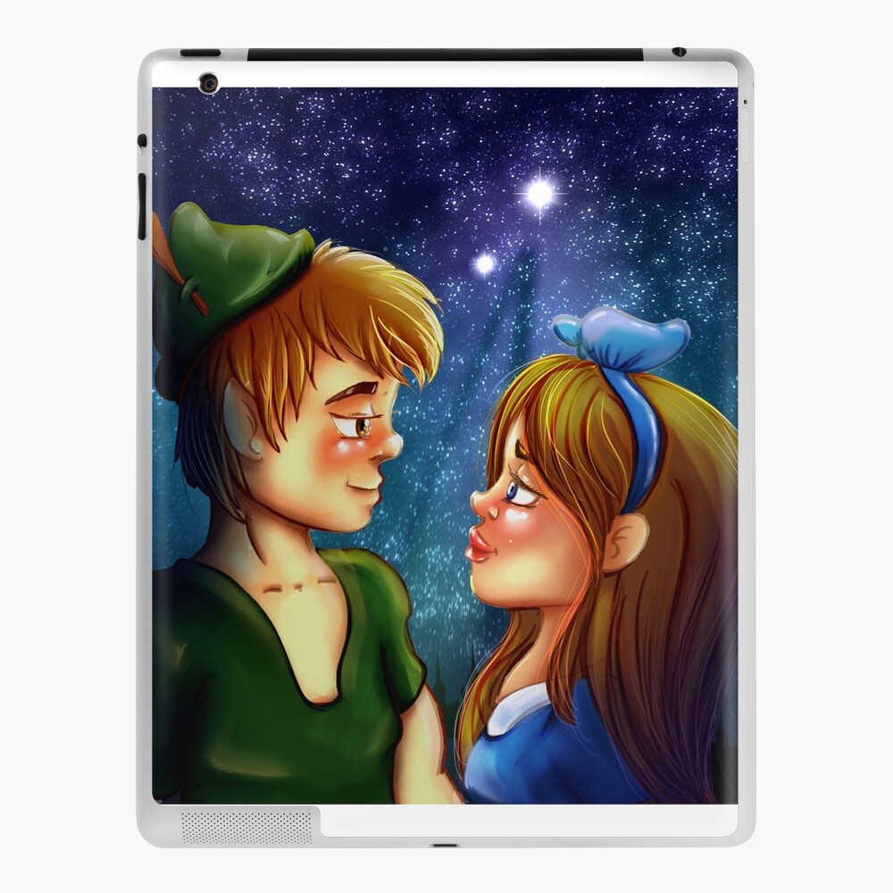 Don't you know what a kiss is? - Peter Pan iPad Case & Skin for Sale by  madDesigner