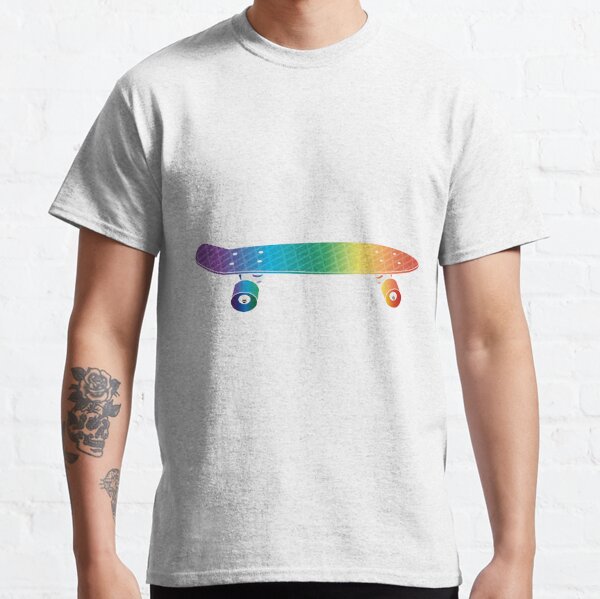 Rainbow Penny Board Classic T-Shirt