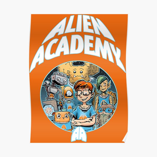 Alien Academy Cover 1 Poster
