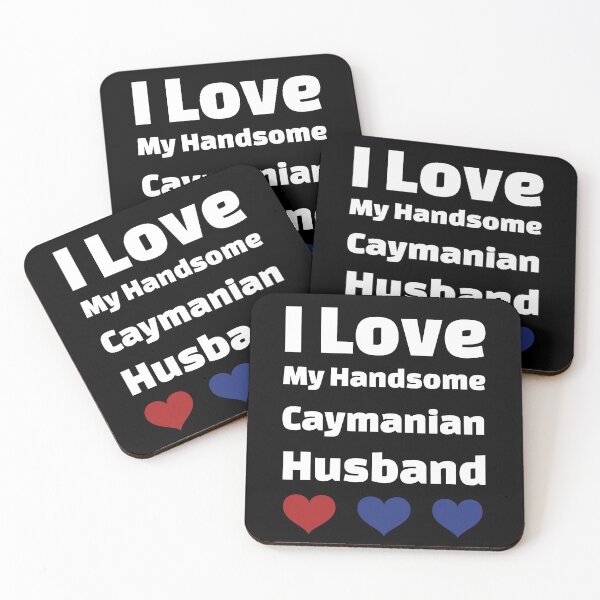 Item preview, I Love My Handsome Caymanian Husband - Cayman Islands Husband designed and sold by DiceNLDesigns.
