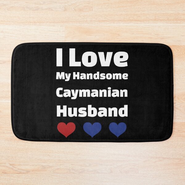 Item preview, I Love My Handsome Caymanian Husband - Cayman Islands Husband designed and sold by DiceNLDesigns.